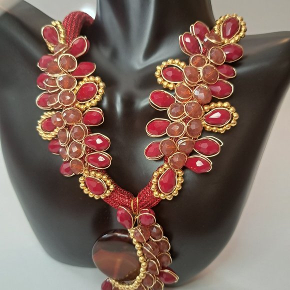 NECKLACE AND EARRINGS - Picture 3 of 5